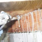 ベタ基礎工法のシロアリ駆除作業！　２０２５年１２月２５日　富山県富山市